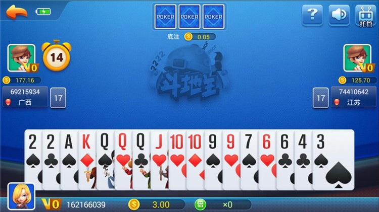 迎客松棋牌游戏截图1