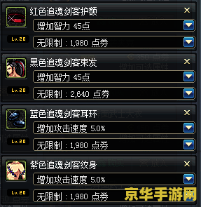 DNF时装属性分析