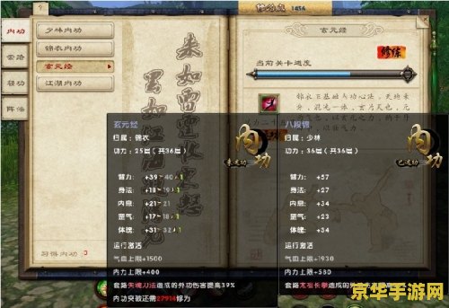 九阴真经锦衣卫技能