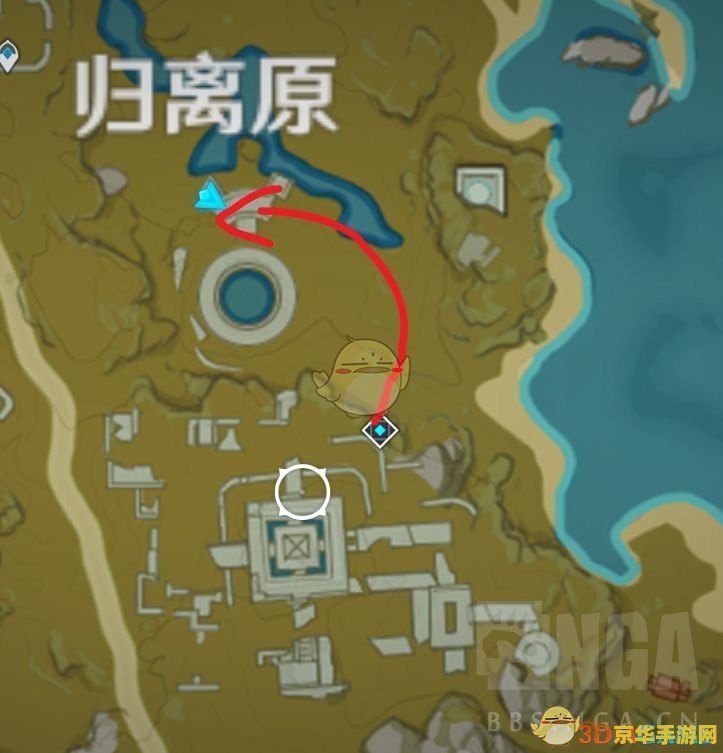 原神砍树地图