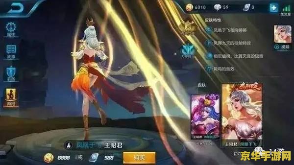 王昭君王者荣耀凤凰于飞多少钱