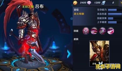 吕布王者荣耀多少钱