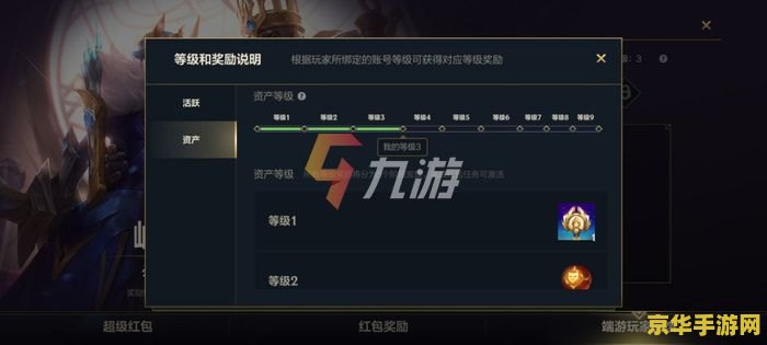 英雄联盟手游资产等级