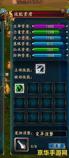 qq仙侠传宠物：游戏的魅力与策略