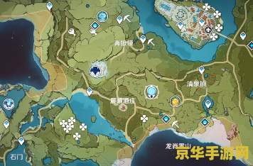 原神蒲公英籽位置分布图