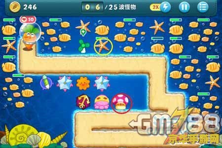保卫萝卜深海攻略