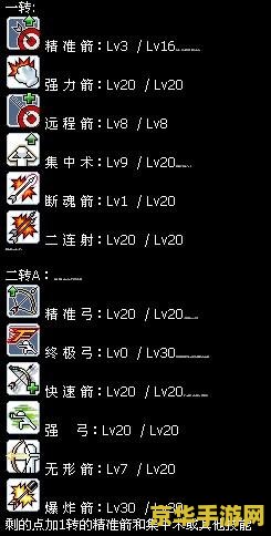 冒险岛神射手加点