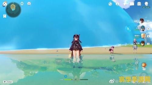 原神海岛壁画水位