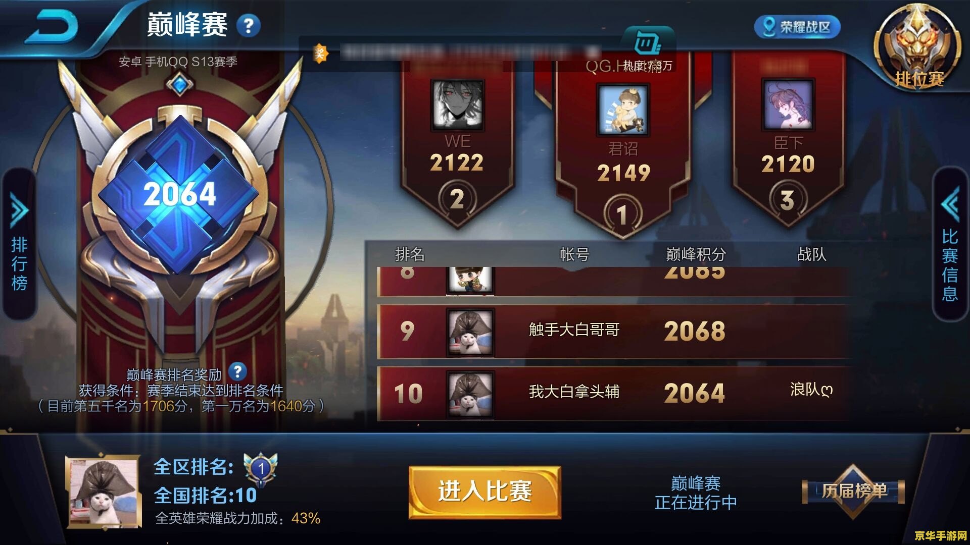 王者荣耀貂蝉什么好打 王者荣耀貂蝉的克星：五大英雄推荐