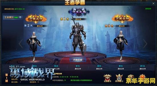 电竞之王：游戏界的荣誉之战