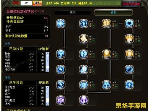 龙之谷贤者加点图：游戏攻略与玩法深度分析