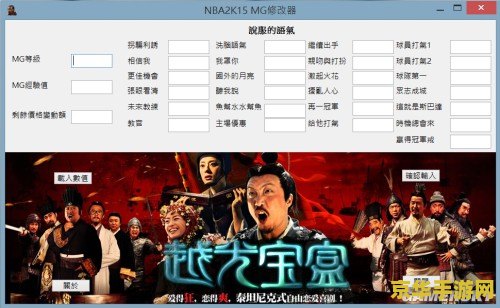 nba2k15修改器 NBA 2K15修改器：游戏体验的革命