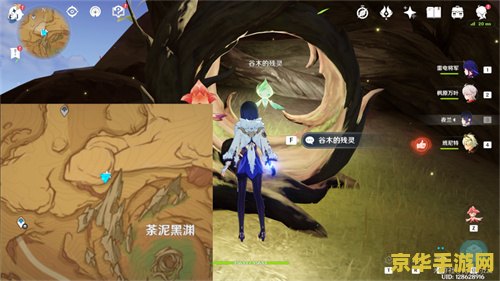 原神雷樱树旁边的锚点