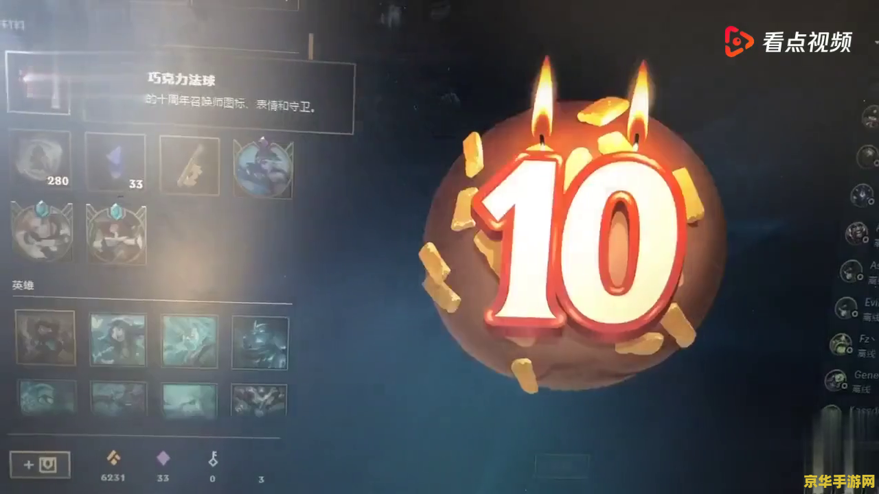 lol十周年 英雄联盟十周年：回顾过去，展望未来