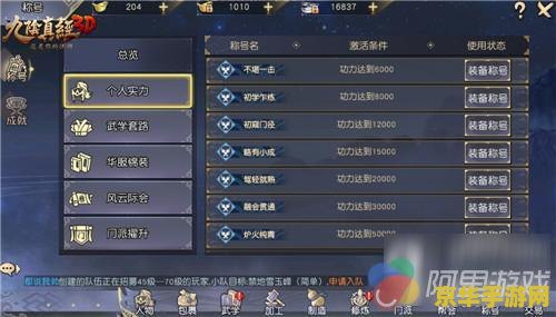 九阴真经装备：游戏中的重要元素