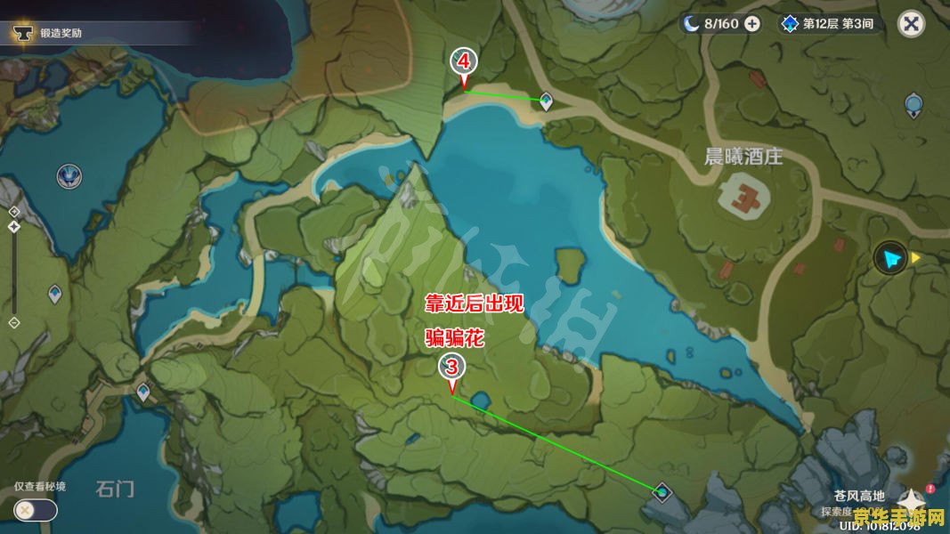 原神小灯草采集位置