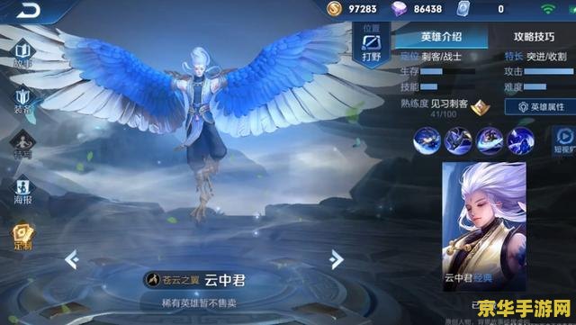 云中君王者荣耀多少金币 云中君在王者荣耀里要多少金币
