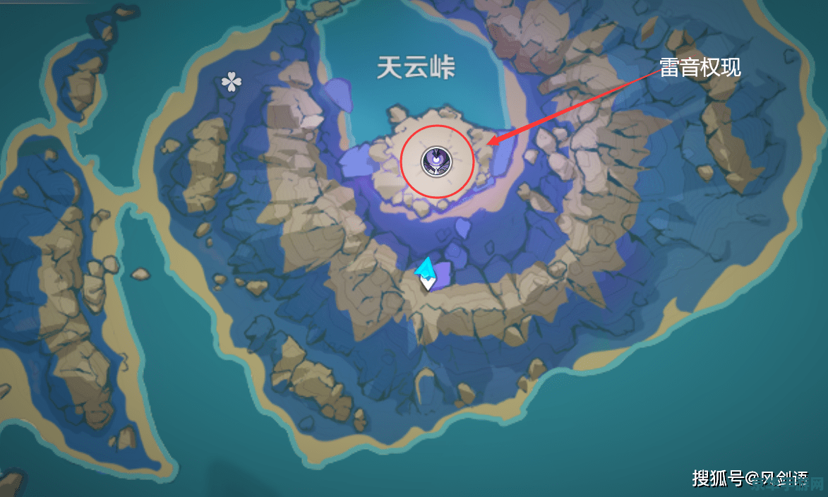 原神破破岛在地图哪里