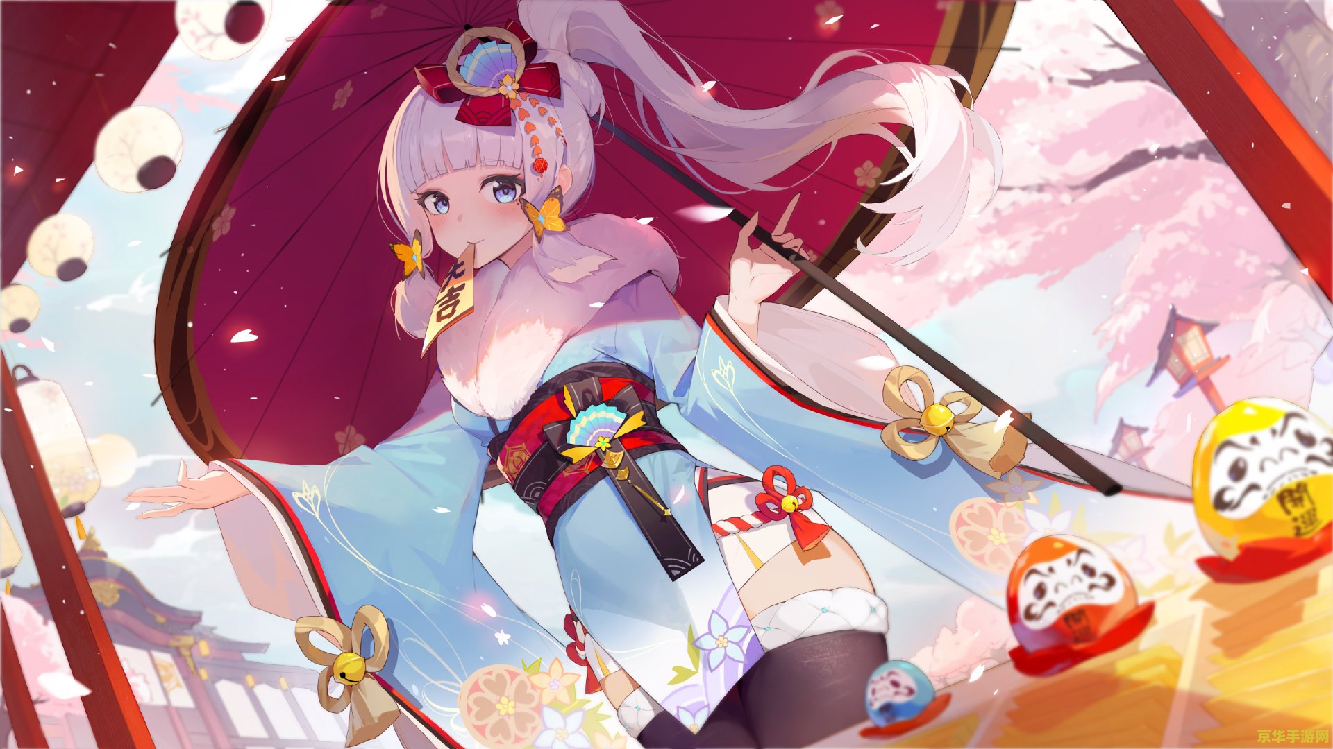 原神壁纸绫华