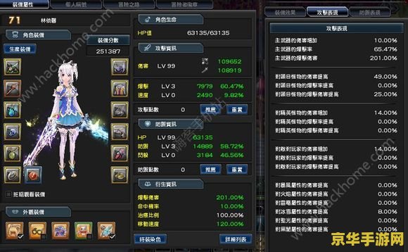 幻想神域太刀加点