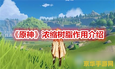 原神浓缩树脂的用途