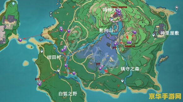 原神紫晶块采集方法