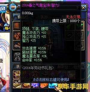 DNF劳动节礼包游戏内的特别献礼