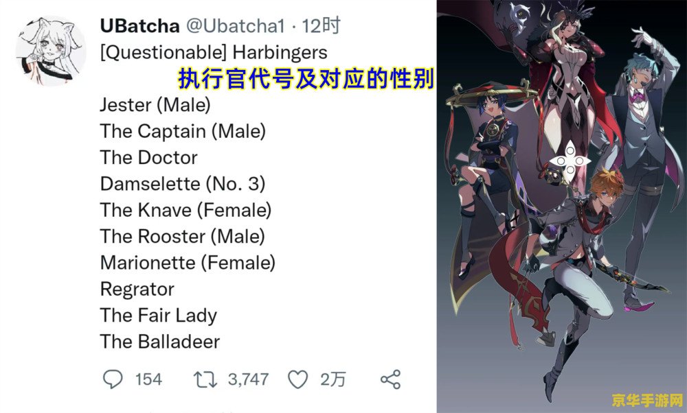 原神11位执行官