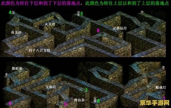 仙剑3霹雳堂地图