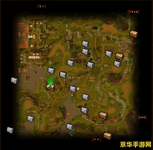 原神荒海传送点周围的宝箱