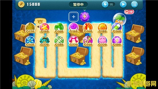 保卫萝卜深海16：一场深海探险的塔防之战