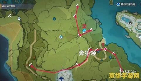 原神水晶矿石密集点分布图