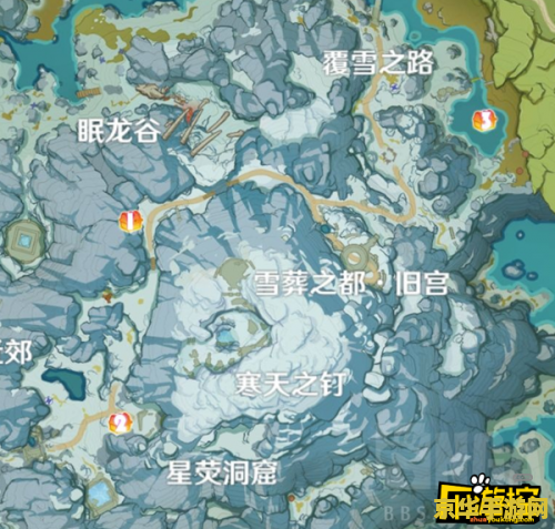 原神雪山地图攻略 原神雪山地图攻略
