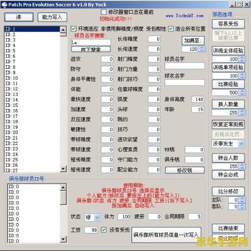 实况足球2010修改器