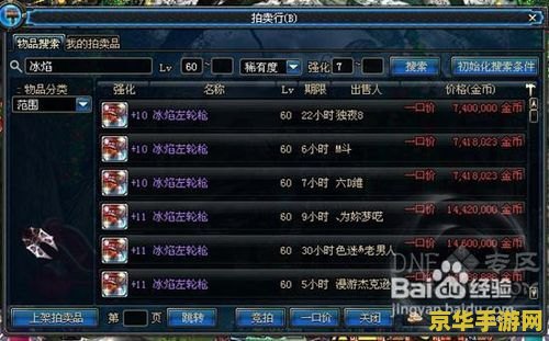 DNF刷钱攻略
