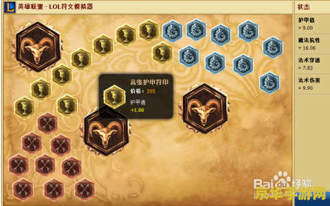  lol法师天赋加点图