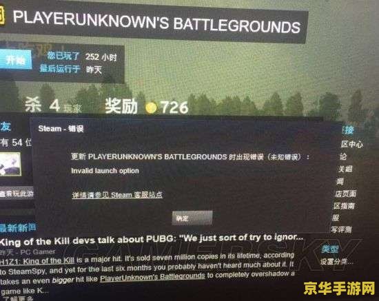 绝地求生error 绝地求生错误分析与解决方案