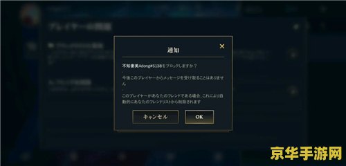 英雄联盟手游无法发送好友请求的问题分析与解决策略