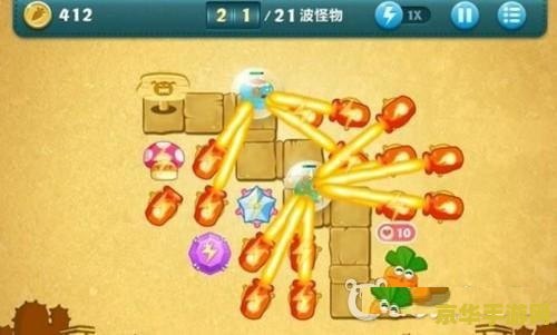保卫萝卜42挑战攻略