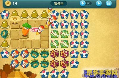 保卫萝卜42挑战攻略