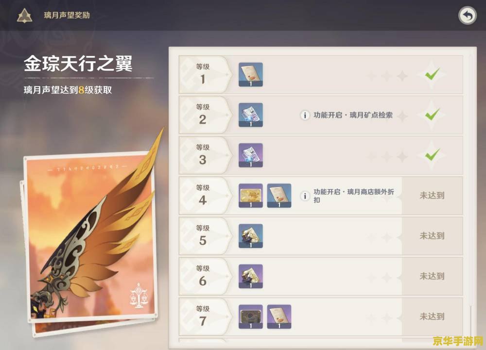 原神声望哪个好 原神声望系统：哪个声望值得优先升级？