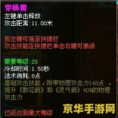 御龙在天弓箭技能加点