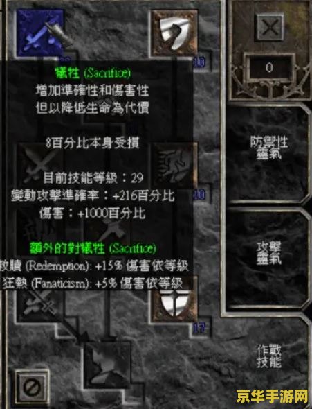 暗黑2圣骑士技能全面分析