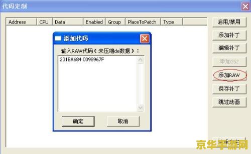 PS2模拟器金手指使用指南
