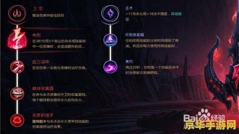 英雄联盟瑞文符文天赋