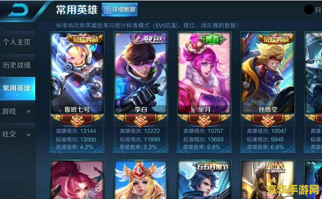 如何查看王者荣耀国服最强