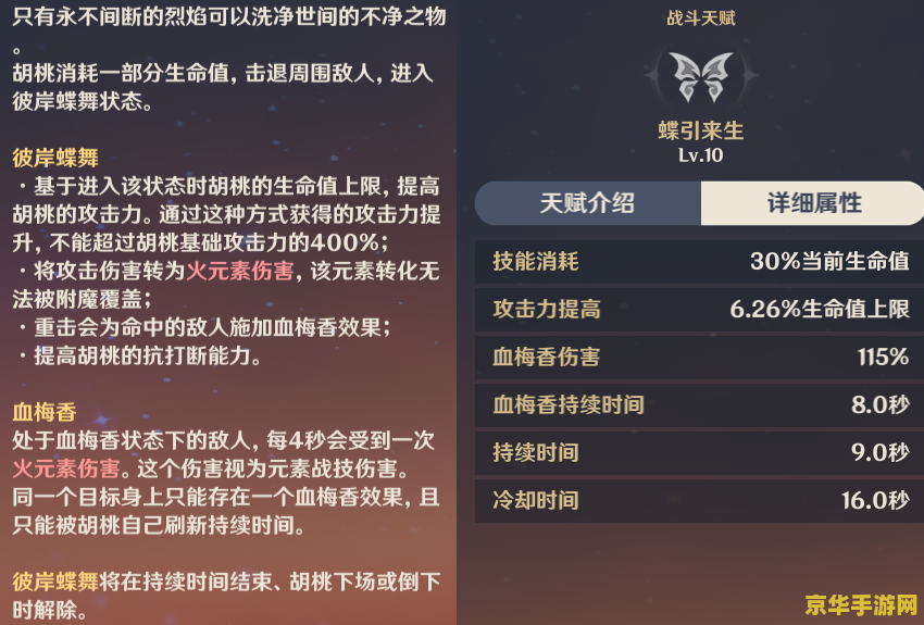 原神胡桃升级材料总量
