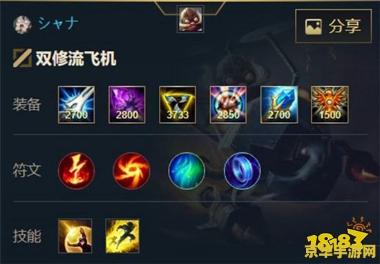 英雄联盟手游火男出装顺序