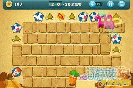 保卫萝卜沙漠10攻略
