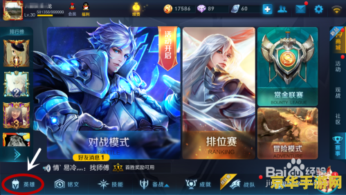 王者荣耀排位如何禁英雄